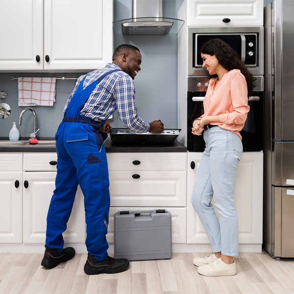 what kind of warranty do you offer on your cooktop repair services in Marion KY